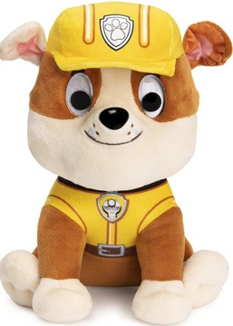 МЯГКАЯ плюшевая игрушка-талисман PAW PATROL RUBBLE 23 СМ