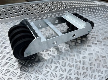 Транспортная тележка под Urwane Koło 1200 кг, легкие оцинкованные колеса, полиамид