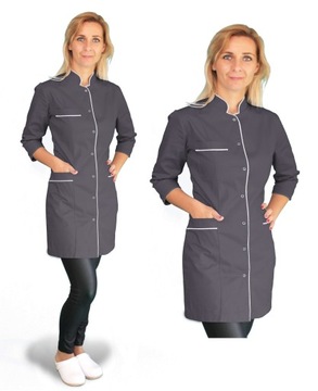 Fartuch medyczny z elastanem r. 3XL