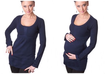 LUŹNA gładka ELEGANCKA tunika SUKIENKA 715#