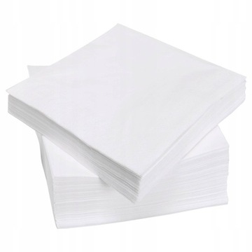 Serwetki gastronomiczne BIAŁE 500szt 15x15cm