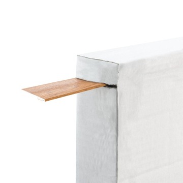 Listwa Maskująca okienna Płaskownik ZŁOTY DĄB 60mm do Okien PCV 25mb