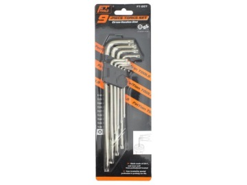 Klucze torx zestaw 9 elementów