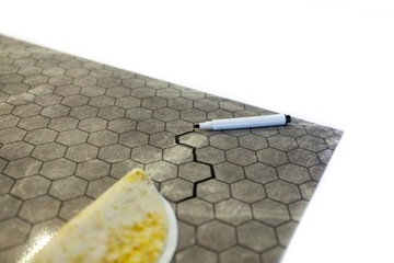 ВОСПОМИНАНИЯ О ВОЙНЕ МОЮЩИЙСЯ КОВРИК RPG 80X80 СМ ШЕСТИГРАННЫЙ