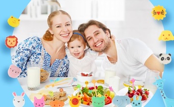 Widelczyki plastikowe do przekąsek dla dzieci KOT 90szt