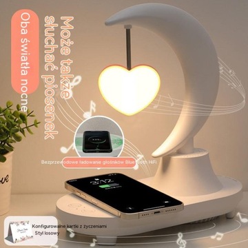 Беспроводная Bluetooth-колонка с ночником