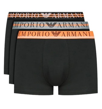 Emporio Armani Bokserki męskie 3-Pack czarne r. M