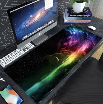 КОВРИК ДЛЯ ИГРОВОЙ МЫШИ ДЛЯ СТОЛА XL 80x30 см