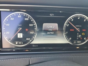 Mercedes Klasa S W222 2017 Mercedes-Benz Klasa S 2017, 4.7L, S 550, od ubezpieczalni 4.7 Benzyna 449KM, zdjęcie 10