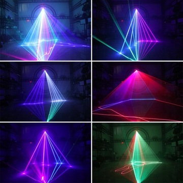 Laser kolorowy ALIEN 500mW RGB DMX