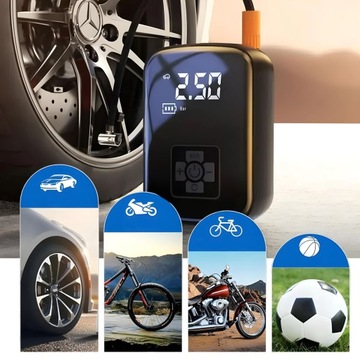 Беспроводной компрессор, автомобильный электрический насос, велосипедный компрессор