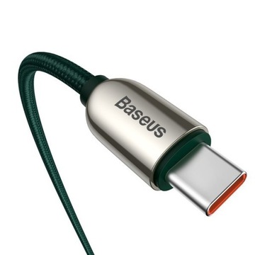 УНИВЕРСАЛЬНЫЙ КАБЕЛЬ BASEUS USB-C — TYPE-C С ИЗМЕРИТЕЛЕМ МОЩНОСТИ PD 100 Вт
