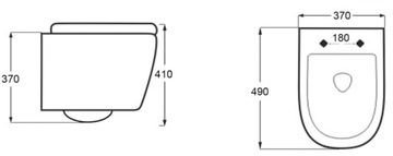 КОМПЛЕКТ 6в1 GEBERIT РАМА УНИТАЗА + ЧЕРНАЯ КНОПКА + ЧАША