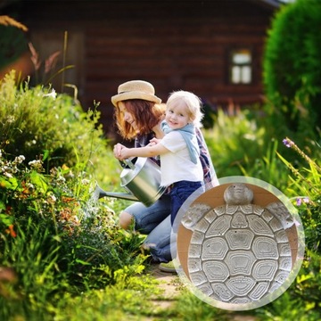 КАМЕННАЯ МОДЕЛЬ ЧЕРЕПАХА TINGBU НАПОЛЬНЫЕ УКРАШЕНИЯ ПЛАСТИКОВАЯ ФОРМА ДЛЯ ПОЛА