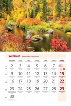 Календарь 2024 офисный стол ЕЖЕМЕСЯЧНЫЙ стоячий КРАСОТА ЗЕМЛИ