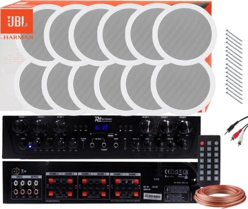 SUFITOWY ZESTAW NAGŁOŚNIENIA JBL BT USB 6 STREF