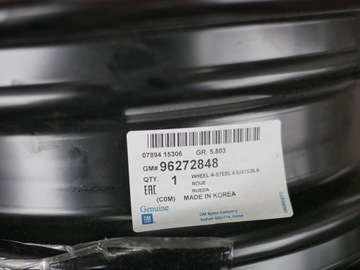 DISK OCELOVÝ OPEL OE 96272848 4.5" X 13" 4X114.3 ET 45
