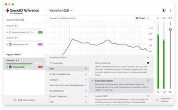 Справочник Sonarworks SoundID для динамиков и наушников с измерительным микрофоном