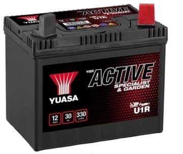 Akumulator 12V 30Ah 330A P+ YUASA U1R Traktorek kosiarka