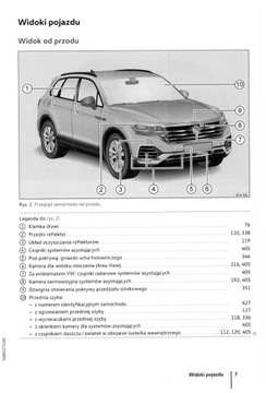Volkswagen VW Touareg из руководства пользователя 2018 г.