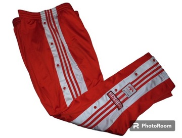МУЖСКИЕ БРЮКИ ADIDAS ORIGINALS CLASSIC FIREBIRD RED ADIBREAK размеры 2XL / 3XL