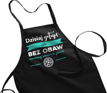 FARTUCH KUCHENNY Z NADRUKIEM Bez Obaw
