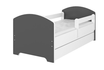 Łóżko dziecięce OSKAR X BABY BOO 160X80 szufl +mat