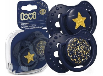 LOVI STARDUST blue SMOCZEK DYNAMICZNY 3-6m 2 szt.