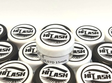 HITLASH готовые пучки ресниц 200 пучков 5D 0,07C 9 мм