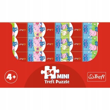 Puzzle 54 Mini ŚWINKA PEPPA nad stawem Trefl 19625