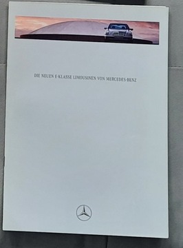 Prospekt Mercedes W210 E Klasse 3 / 1995 + Cennik