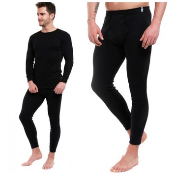 bawełniane ciepłe KALESONY MĘSKIE Moraj *XL