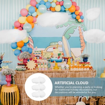 3D Декоративное подвесное хлопковое облако-орнамент