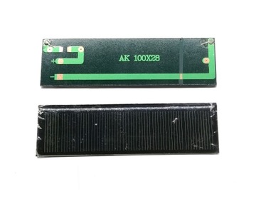 Panel słoneczny 5.5V 60mA, 100*28mm - Mini ogniwo słoneczne
