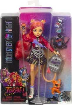 MATTEL Monster High Toralei Stripe Lalka