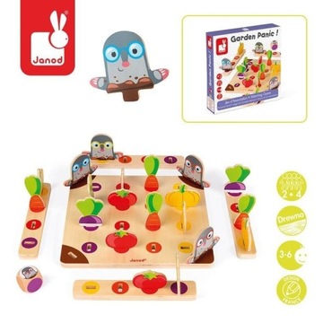 Гоночная игра Остерегайтесь крота! для 2-4 человек Янод 3+