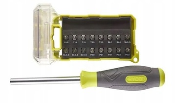 RYOBI RSD17PCS Zestaw bitów + wkrętak 17szt.