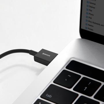Кабель USB типа C USB-C типа C 6 А, 66 Вт, 2 м, длинный кабель с БЫСТРОЙ ЗАРЯДКОЙ