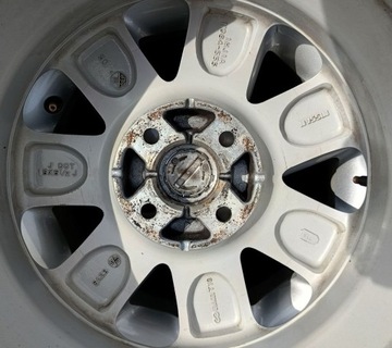 4× DISK HLINÍK NISSAN OE MICRA 5.5" X 15" 4X100 ET 50