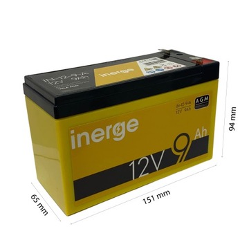 VRLA AGM АККУМУЛЯТОРНАЯ 12В 9Ач, НЕОБХОДИМАЯ (размеры 7Ач/7,2Ач/8Ач)БЛОК УПРАВЛЕНИЯ ИБП