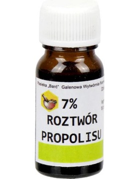 7% ROZTWÓR propolisu PROPOLIS 10g