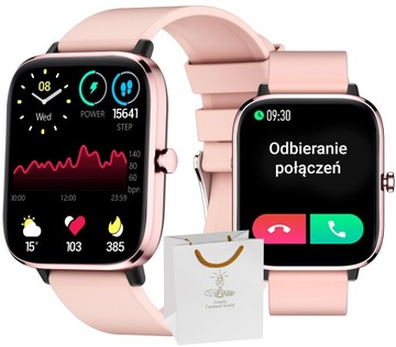 SMARTWATCH ZEGAREK na KOMUNIĘ dla Dziewczynki + Torebka ROZMOWY SMS GW230