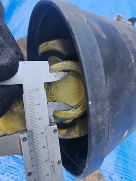 WAŁEK PRZEKAŹNIKA MOCY WOM BINACCHI 105/134 FREZ 6 SPRZĘGŁO