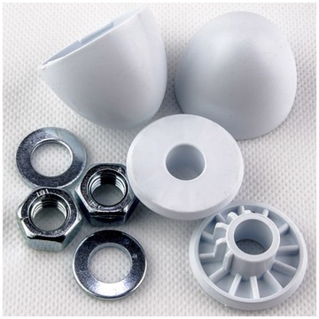 Монтажный комплект McALPINE для рамы скрытого монтажа с винтами и дюбелями