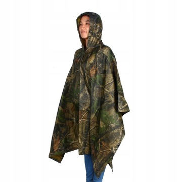 PONCZO PRZECIWDESZCZOWE camo ripstop