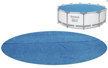 BESTWAY Folia mata pokrywa solarna na basen 366 cm 58242