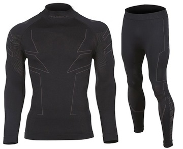 BIELIZNA MĘSKA TERMICZNA BRUBECK COOLER CHŁODZĄCA KOMPLET BLUZA SPODNIE XXL