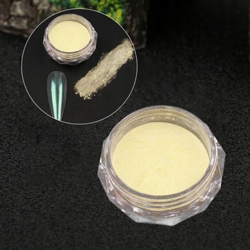 Глиттер для ногтей с жемчугом и хромом для ногтей