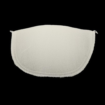 Белые мягкие подплечники.