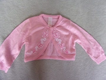 Bolerko sweterek 6-9m Baby